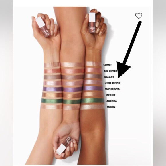 NWT Full Size! ELF COSMETICS Liquid Metallic Eyeshadow - “LITTLE DIPPER” - Picture 5 of 9